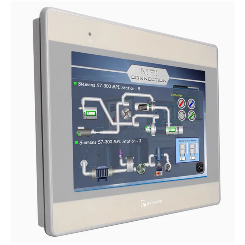 MT8106IE Original New 10 inch Weinview HMI Touch Screen Replace MT8102IE,RS485 RS232 Programmable Human Machine Interface