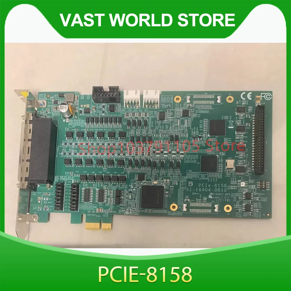

Восьмиканальная карта управления движением PCIe-8158