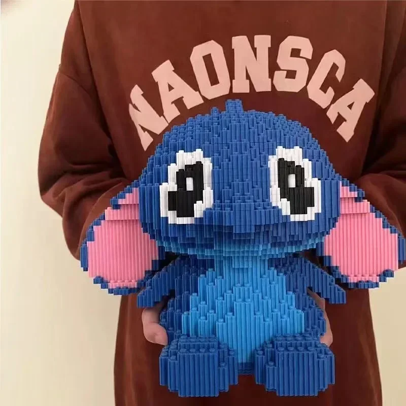 30CM Large Stitch Building Block Assembly Toys DIY Children\'s Toy and Birthday Gift Puzzle 3D Desktop Decoration Fast Delivery