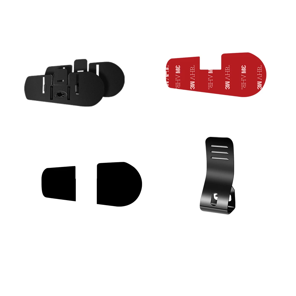 Fodsports FX8 Air Pro Intercom Bracket Clip Holder Set for Motorcycle Helmet Headset Accessories Intercomunicador Parts image 5