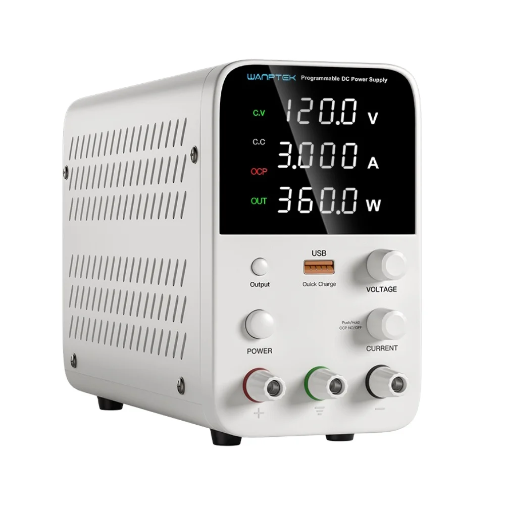 

WPS1203B 120V 3A DC Power Supply Precision Four Digital Adjustable Laboratory Switching Power Source for Phone Repairing