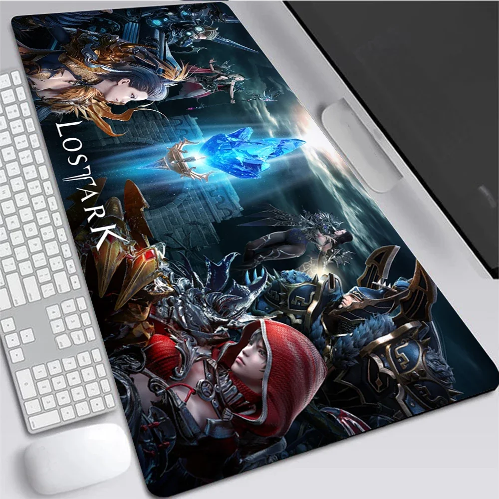 LOST ARK ขนาดใหญ่ Gaming Mouse Pad คอมพิวเตอร์ Mousepad PC Gamer แล็ปท็อปแผ่นรองเม้าส์ Office Mausepad XXL พรมแป้นพิมพ์โต๊ะ pad