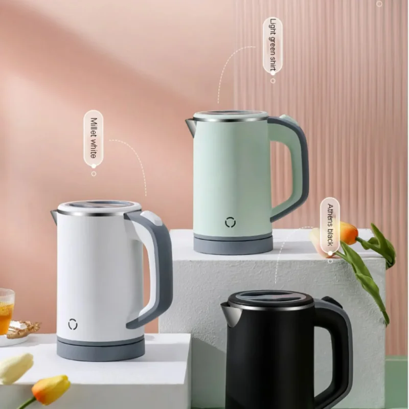 Bollitore isolato da 800 ml Bollitore in acciaio inossidabile 304 riservato Spegnimento automatico per regolare la temperatura 600 W