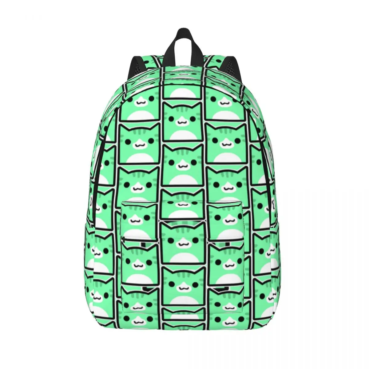 Juniper Geometry Cube Gaming Dash Backpack Elementary High College School Student Icon Cat Bookbag Teens Daypack Gift