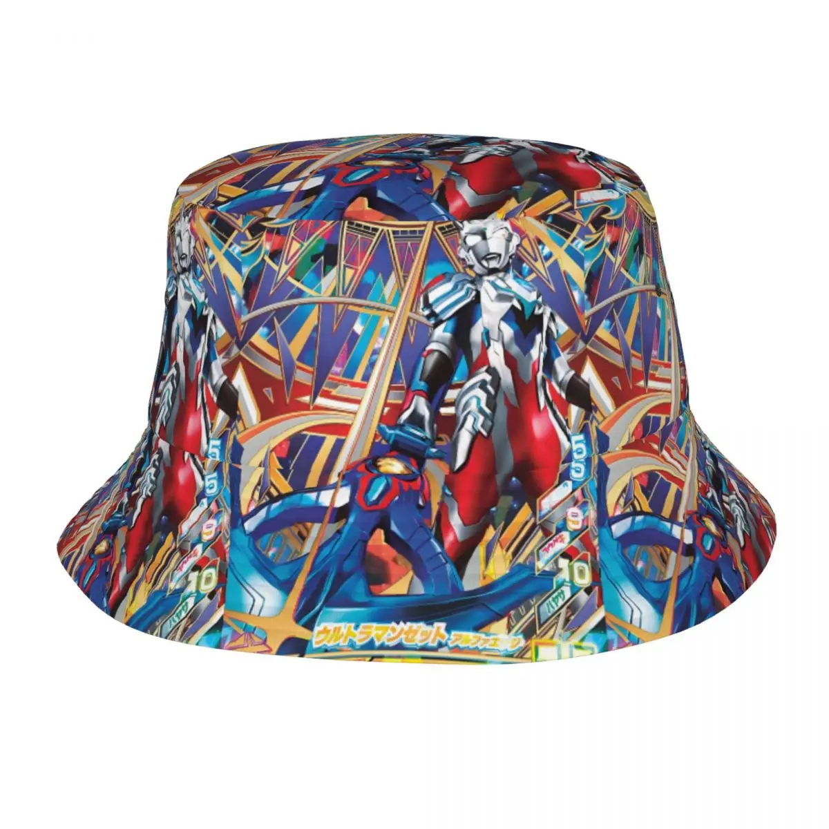 

Custom Unisex Special U-Ultramanes Comics Bucket Hats Summer Beach Sun Childhood Memories Hat