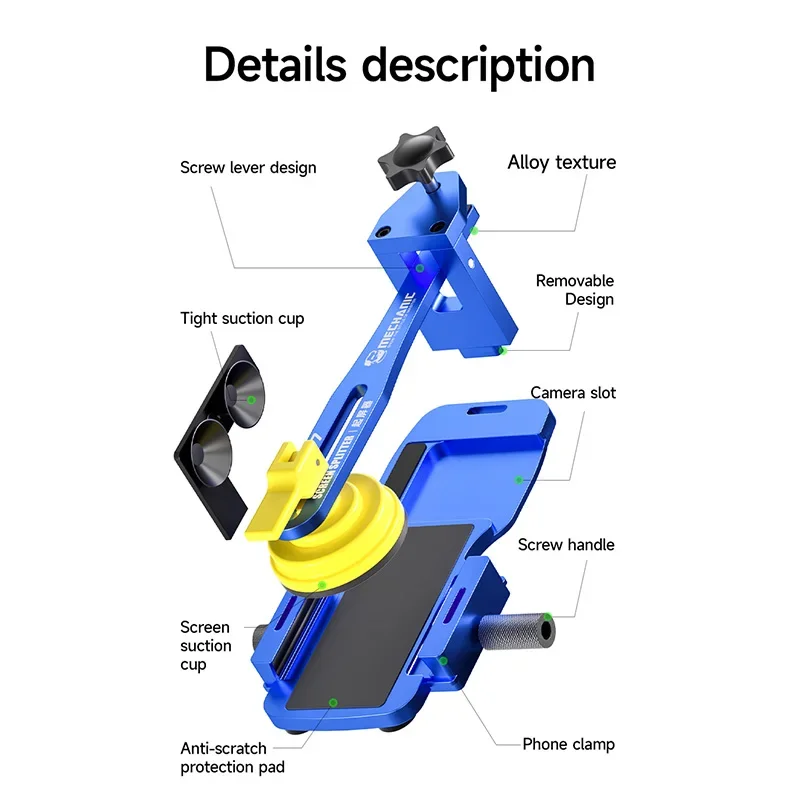 MECHANIC CP7 Multifunctional Screen Separator Universal Clamp Tool Kit For Mobile Phone Quick LCD Splitter Repair Hand Tools