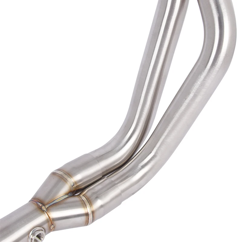 For YAMAHA MT07 FZ07 TRACER 7 GT XSR700 XSR 700 XTRIBUTE 2025 2026 Slip On Motorcycle Exhaust Muffler 51mm Front Mid Link Pipe 4