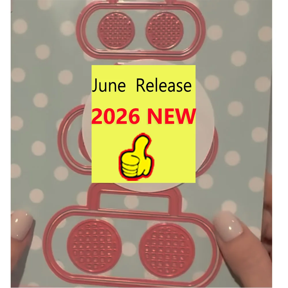 2026 June New Metal Cutting Dies and Stamps DIY Scrapbooking Card Stencil Paper Cards Handmade Album Stamp Die Sheets