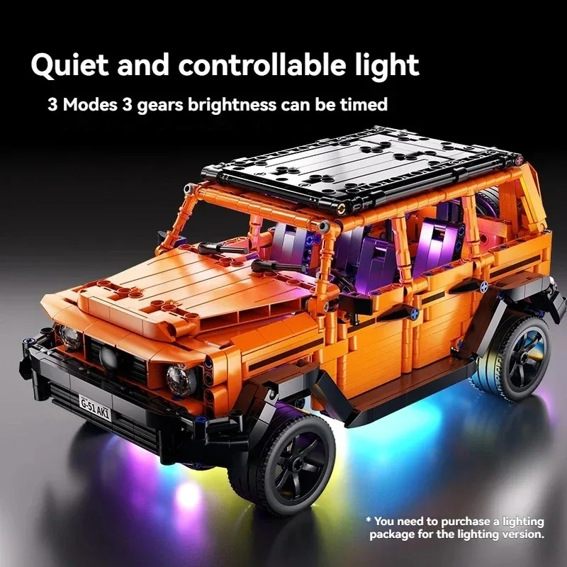 ใหม่ทางเทคนิค Professional Line Off Road Car1:14 Building Block MOC อิฐก่อสร้างรถของขวัญของเล่นสําหรับเด็กผู้ใหญ่ Birthda