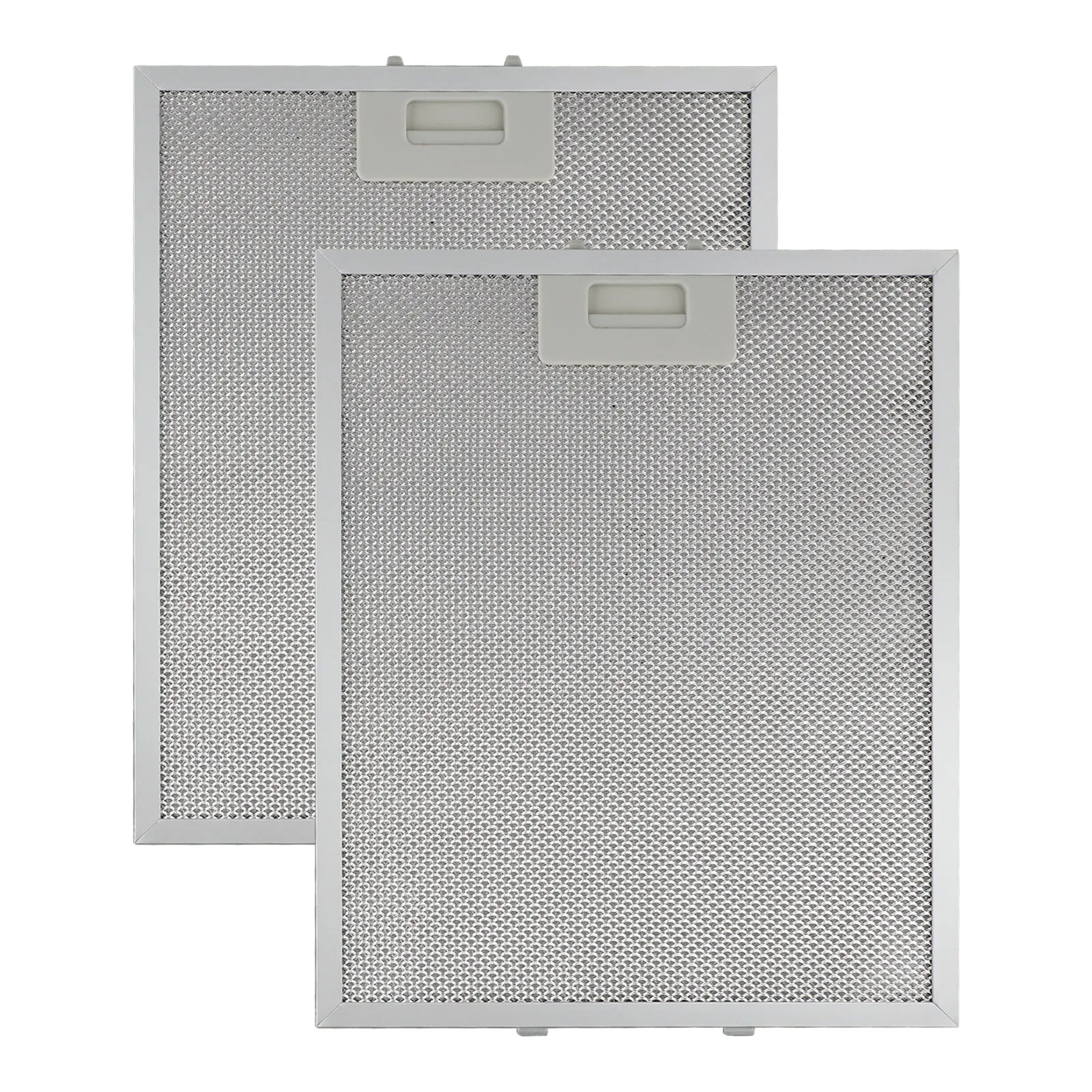 2PCS Aluminum Cooker Hood Filters Metal Mesh Extractor Vent Filter 280x350x9mm Filters Range Hood Metal Grease Filter Home Impro
