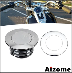 Motorcycle Fuel Tank Cap Pop Up Oil Gas Petrol Cover For Harley Softail FLDE FLFB FLFBS FLHC FLHCS FLSB FLSL FXLR FXLRS 2018-21