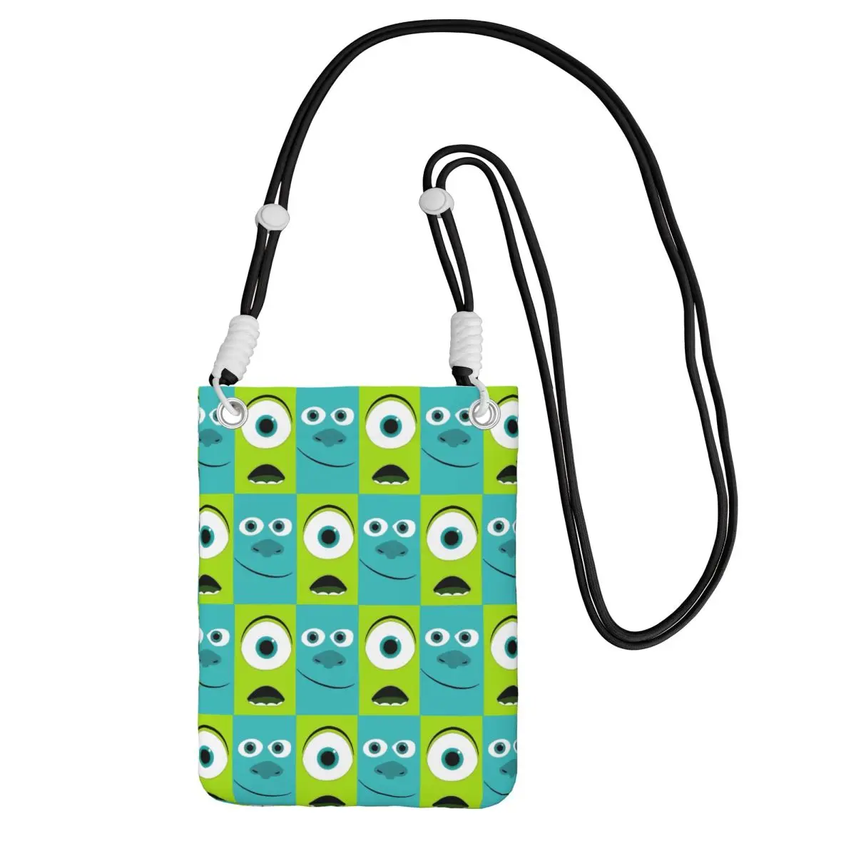 

Custom Monsters University Carry A Mobile Phone Bag Diagonally Women Comedy Cartoons Mobile Phone Bag Cycling Phone Money Pouch