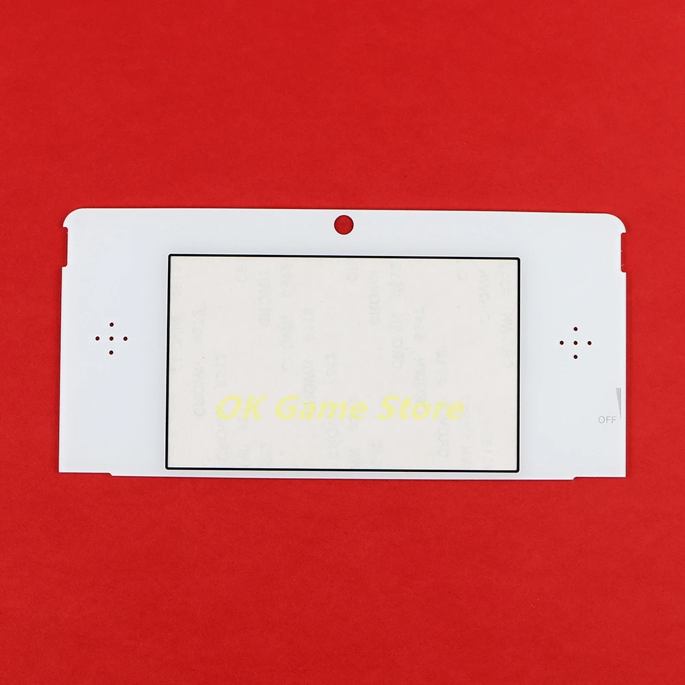 Plastic Top Screen Lens For 3DS Upper LCD Display Protection Plastic Panel Lens For 3DS Replacement Parts