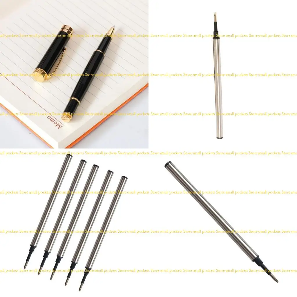 

R1wd Универсальная ручка заправка на 0,5 мм гладкие, чтобы написать заправки из нержавеющей стали.