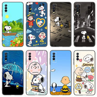 Cartoon Cute Snoopy Silicone Phone Case For V27 V30 Pro V29e Y27 Y55 Y78 5G Y02S Y15S Y17S Y21S Y33S Y76S Y16 Y22 Y35 Y36