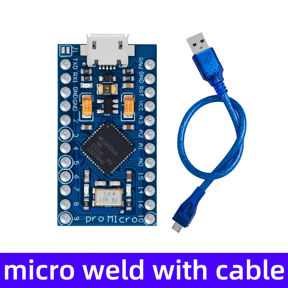 Placa De Desarrollo Arduino Pack De 5 Placas Pro Micro 32U4 Con USB-C, Compatibles Con Arduino IDE, Ideales Para Proyectos DIY Y Teclados Programables Placa De Desarrollo Arduino Pack De 5 Placas Pro Micro 32U4 Con USB-C, Compatibles Con Arduino IDE, Ideales Para Proyectos DIY Y Teclados Programables