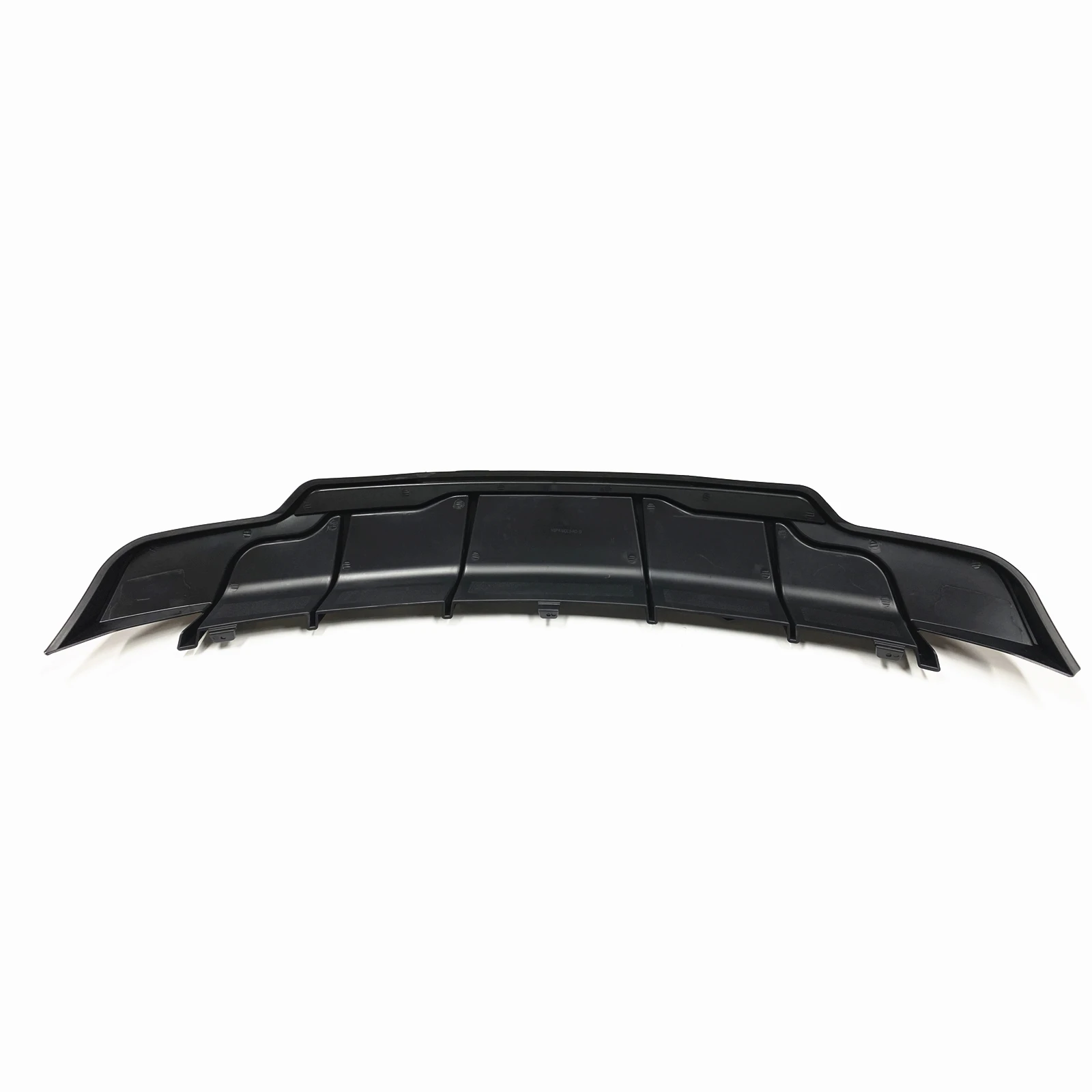 Rear Bumper Diffuser Lip Spoiler Plate W/ Boot Molding Cover Splitter For Tesla Model 3 2017-2023 view 4