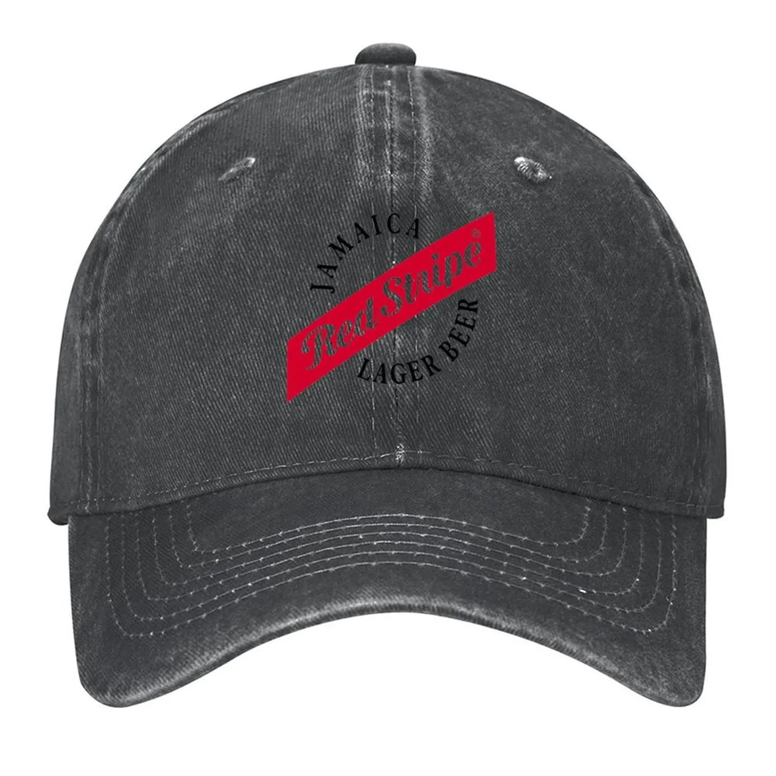 

Jamaica Red Stripe Lager Beer 1439 Baseball Cap sun hat Male hat Sunscreen tactical cap Men Golf Wear Women's