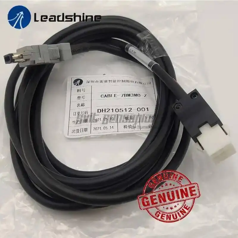 

Genuine Encoder Cable 3 Meter Length CABLE-7BM3M0-Z Work with Leadshine Servo Servo Drive L7-400 and Motor ACM6004M2H-63-D-SS