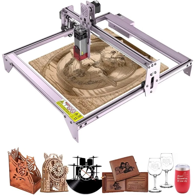 

YTYIN A5 Pro Engraver 40W Engraving Cutting Machines For Wood Metal 5.5W Output DIY Logo Pattern Marking Printer
