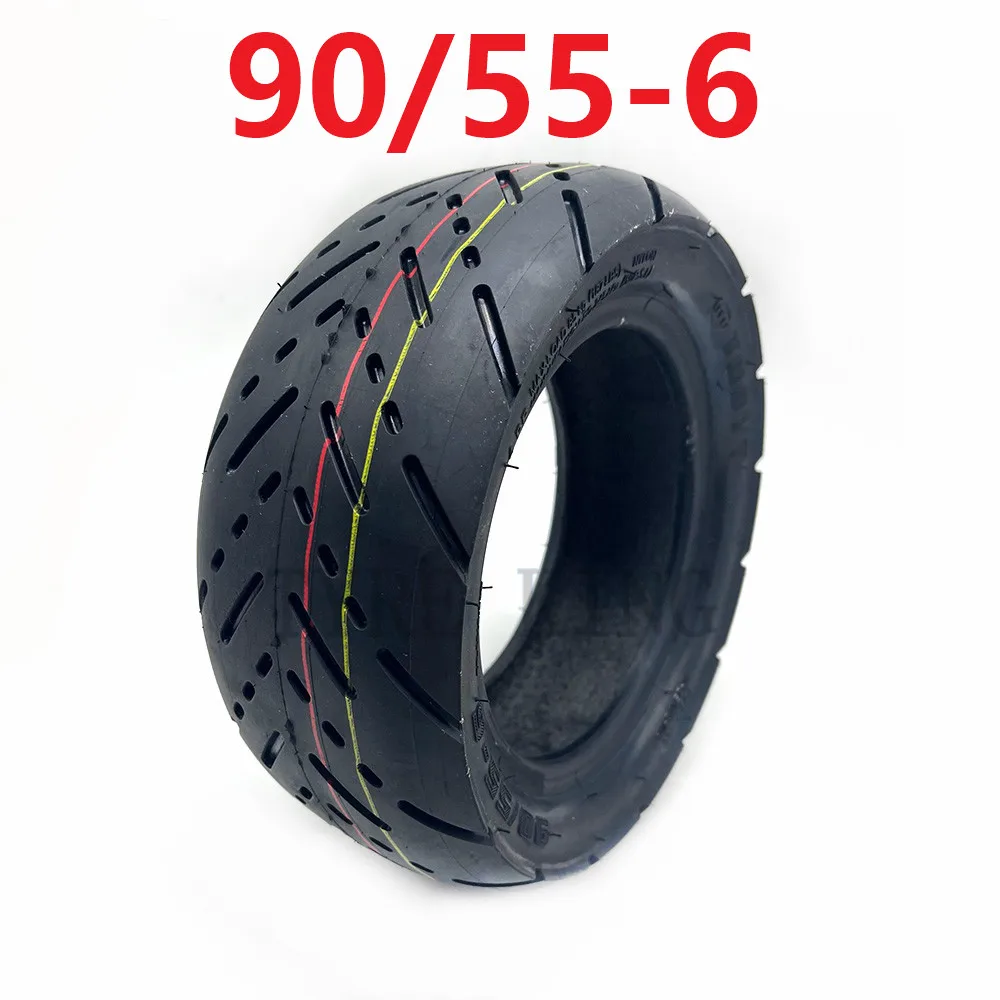 New Electric Scooter Parts 10 Inch Tubeless Tyre 90/55-6 Thickened Vacuum Tire Road Tyre