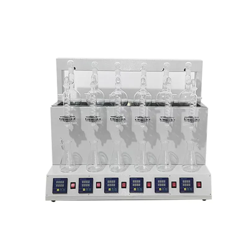 

Multifunctional distillation apparatus, laboratory volatile phenol cyanide ammonia nitrogen fatty acid distillation pretreatment