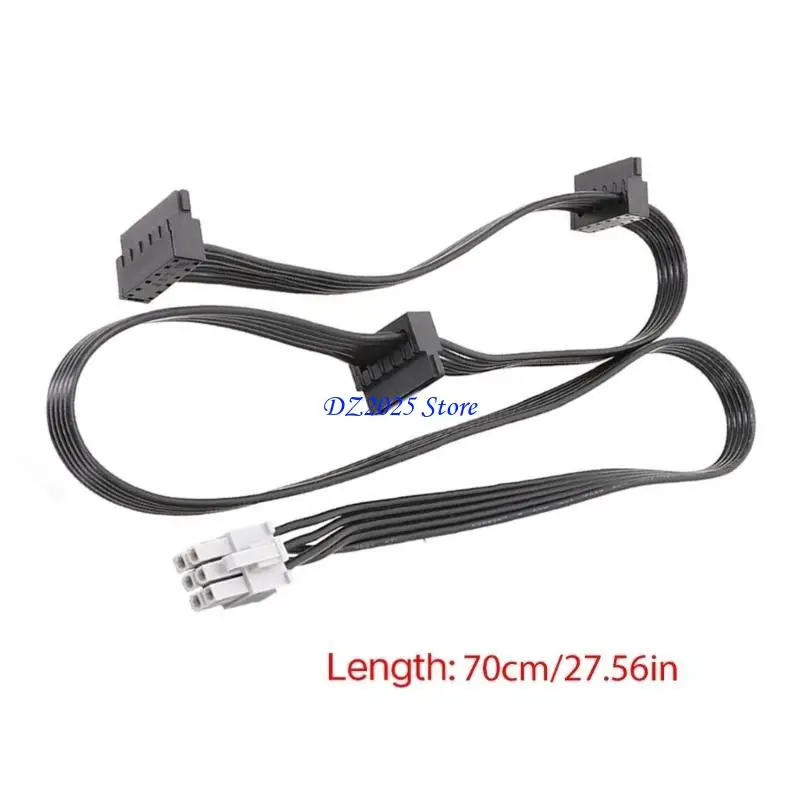 Q6RC voor LeadEx Modulaire 15PIN Cable PCIe Graphics Card voedingskabel