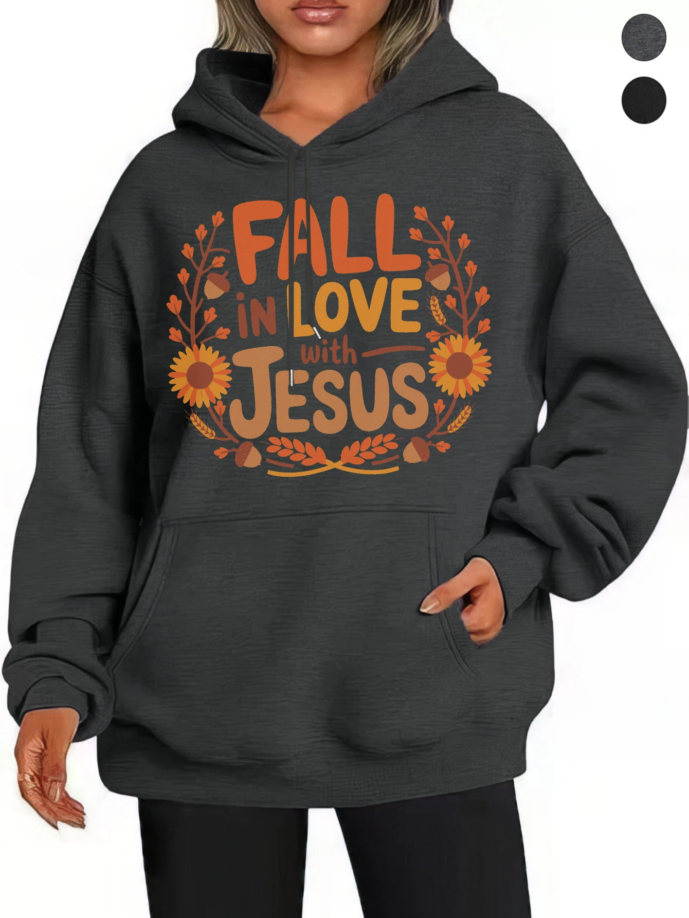 

Удобные черные, серые толстовки с графикой «Иисус» на День Благодарения, женские свободные хлопковые толстовки для осень/зимы, развлечения на Хэллоуин