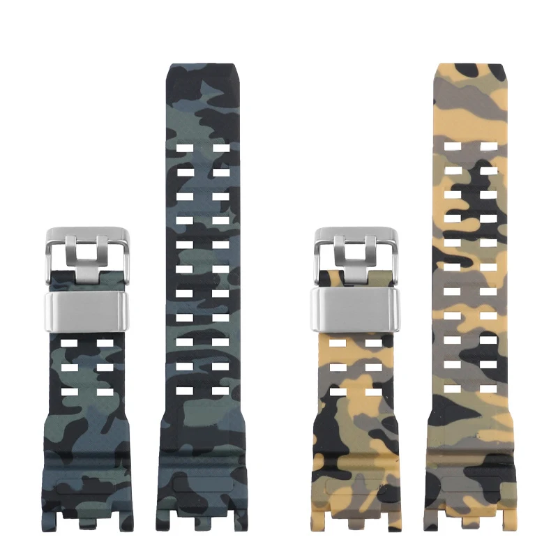 ل G-SHOCK كاسيو حزام (استيك) ساعة للرجال الجيل الثاني كبير الطين الملك تعديل GWG2000 GWG-2000 GWG-2040 الراتنج المطاط حزام #6