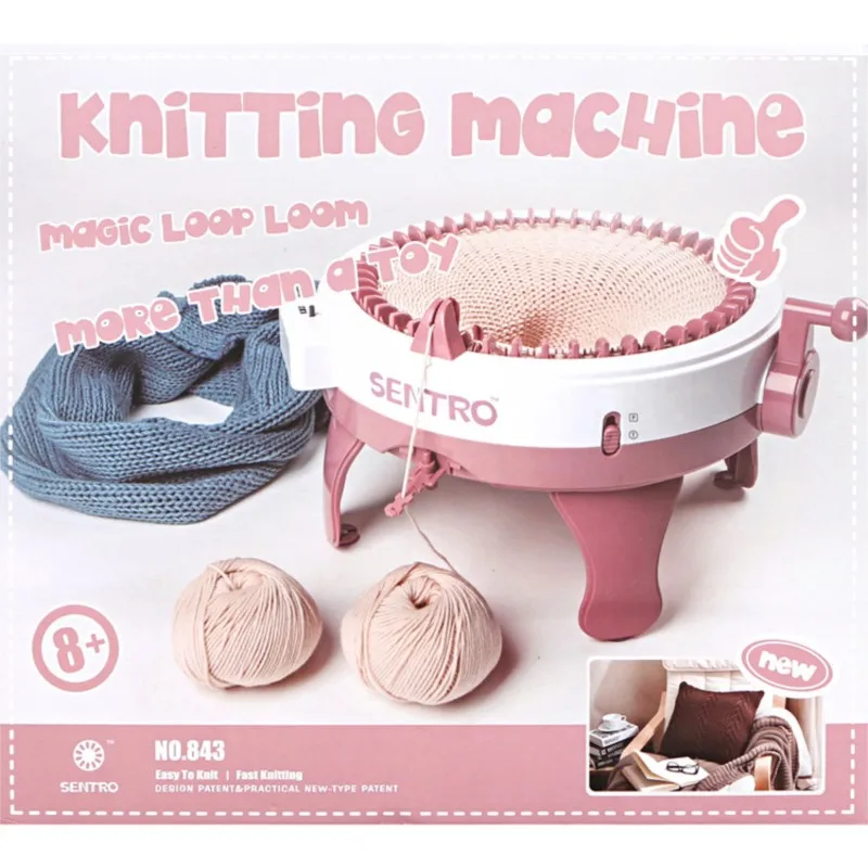 

Knitting Machine22/ 48 Needles Knitting Loom Machine with Row Counter Weaving Loom Knitting Round Loom Double Knit Loom Machine