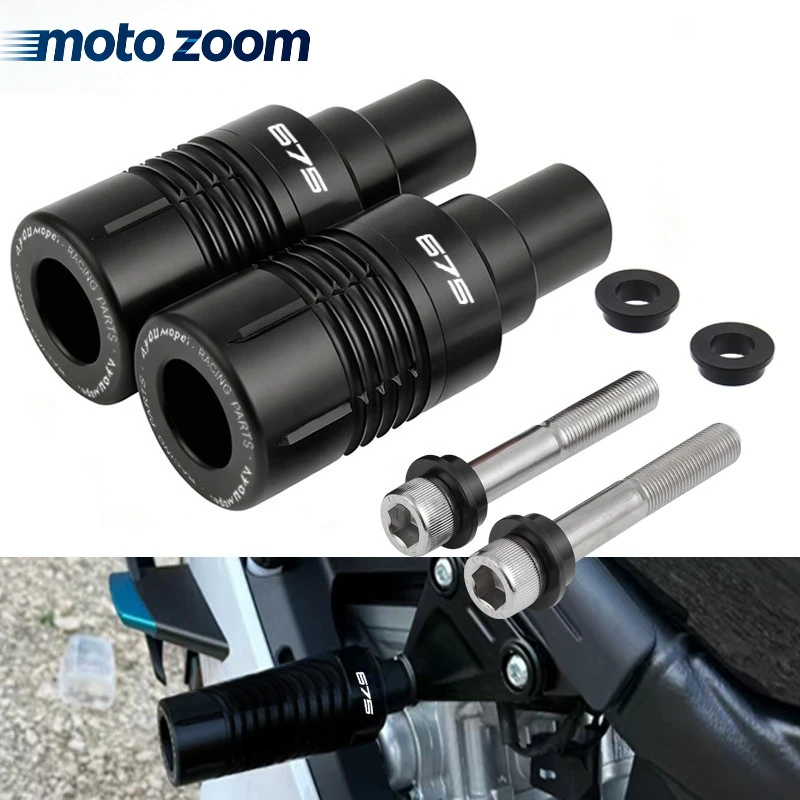 

Frame Sliders Crash Protector For CFMOTO 675SR 675NK 675SS SR675 675 SS NK Motorcycle Accessories Engine Pad Falling Protection