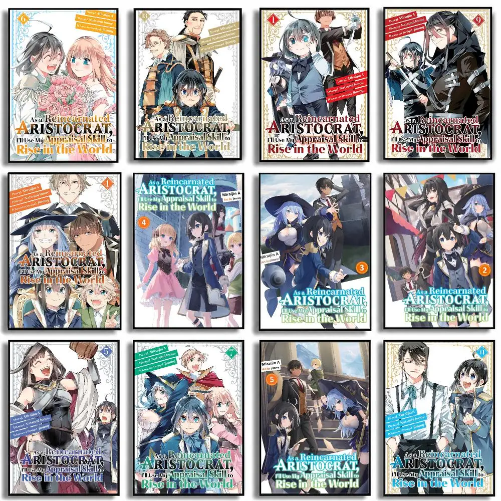 Anime Appraisal Aristocrat Poster HD Poster High End Luxury Home Decoration Suitable for Living Room Bedroom Corridor and Gift