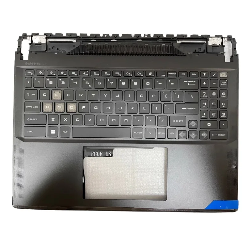 New Laptop For GE68 GE68HX MS-15M2 Upper Case Palmrest Cover KB Bezel RGB Backlight Keyboard