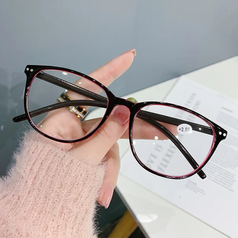 2024 neue Frauen Lesebrille Mode Computer Presbyopie Lesen Brillen Optische Dergee + 1,0 + 1,5 + 2,0 + 2,5 + 3,0 + 3,5 + 4,0 – Detail 3