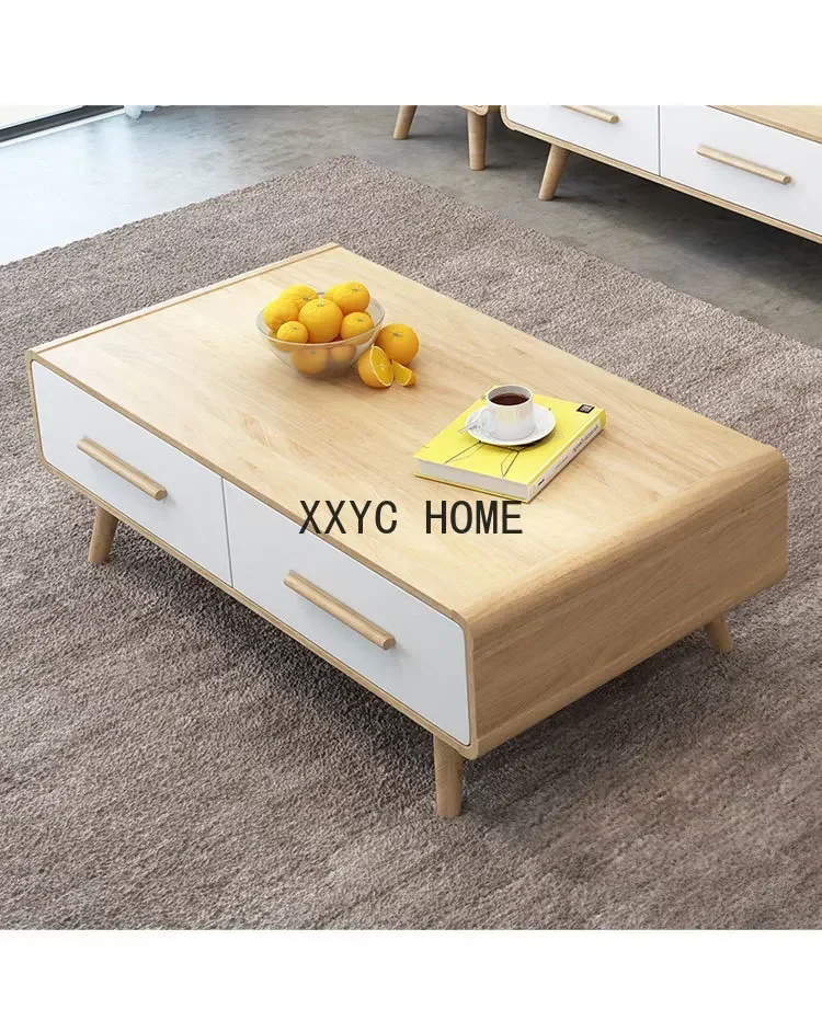 

Coffee Table TV Cabinet Chest of Drawers Combination Living Room Small Apartment Simple Modern Floor Cabinet Furniture