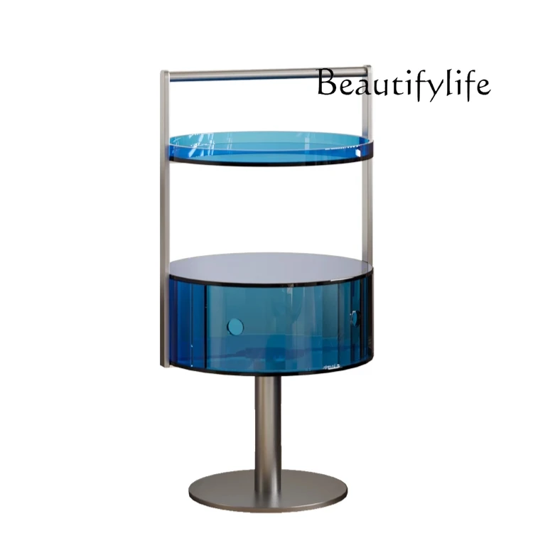 Acrylic sofa edge few modern simple corner few bedroom bedside table living room creative coffee table