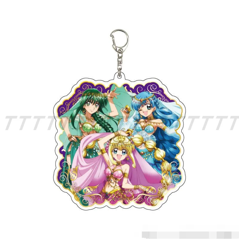 Anime Mermaid Melody Pichi Pichi Pitch acrilico Stand Figure Doll Game Ruchia Luchia Nanami portachiavi Cosplay giocattolo per regalo