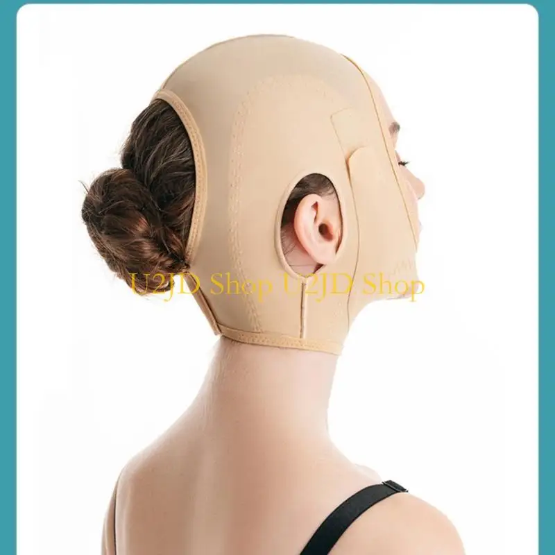 U2JDは、ストラップ二重顎を減らして定義された顔を達成します女性のための痛みのない顔の持ち上げ包帯