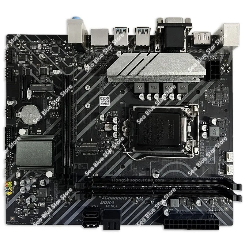 New H511 Main Board H510 Desktop Motherboard LGA1200 Pins Support 10th Generation 11th Generation CPU Memory Slot DDR4 - view 5
