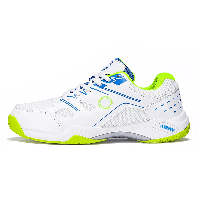 Zapatos de tenis de mesa de entrenamiento de interior Unisex, zapatos de entrenamiento con absorción de impacto para hombre, zapatos de tenis transpirables para mujer, zapatos de balonmano