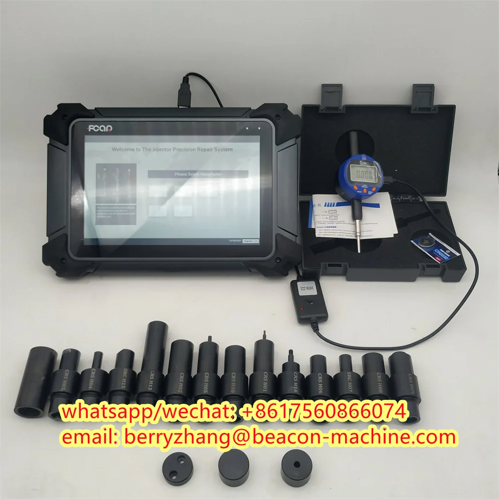 Diagnostic Auto Engine Diesel Service Repair Equipment 3 Stage Injector Repair Kit Crm4000 Valve Stroke Measuring Equipment