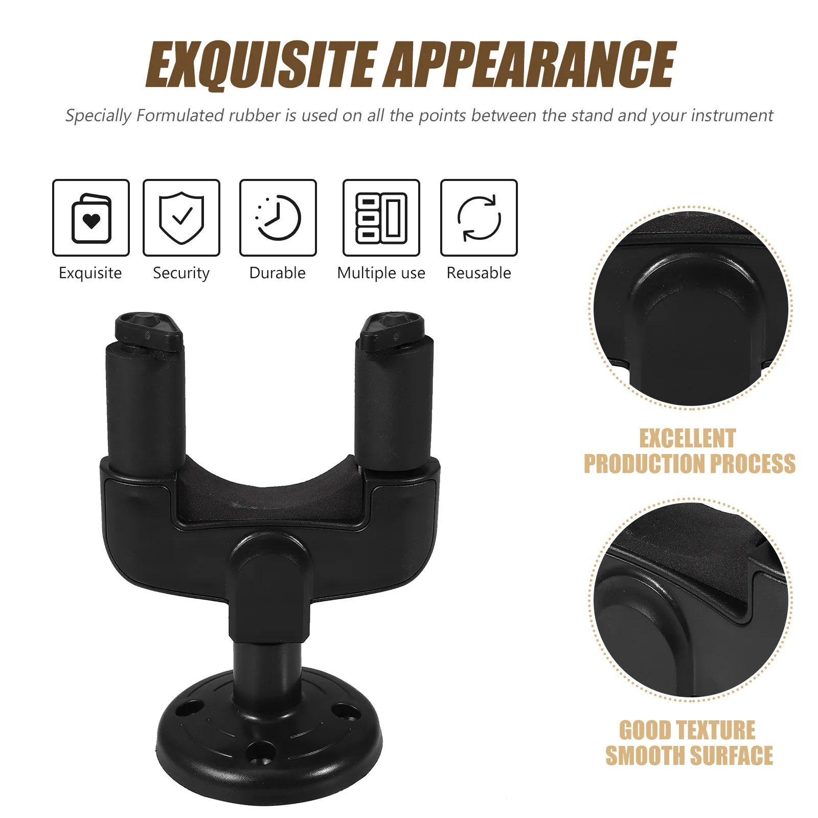 

Detachable Auto Locking Wall Mount Guitar Hangers with Base Guitar Rack Stand Holder For Guitar Musical Instrument Accessories