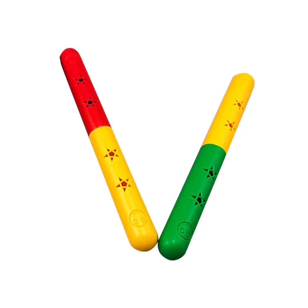2Pcs Vocal Dance Relay Wand Light Weight Bright Color 35Cm Portable Gymnastics Stick Relay Racing Competition Supplies