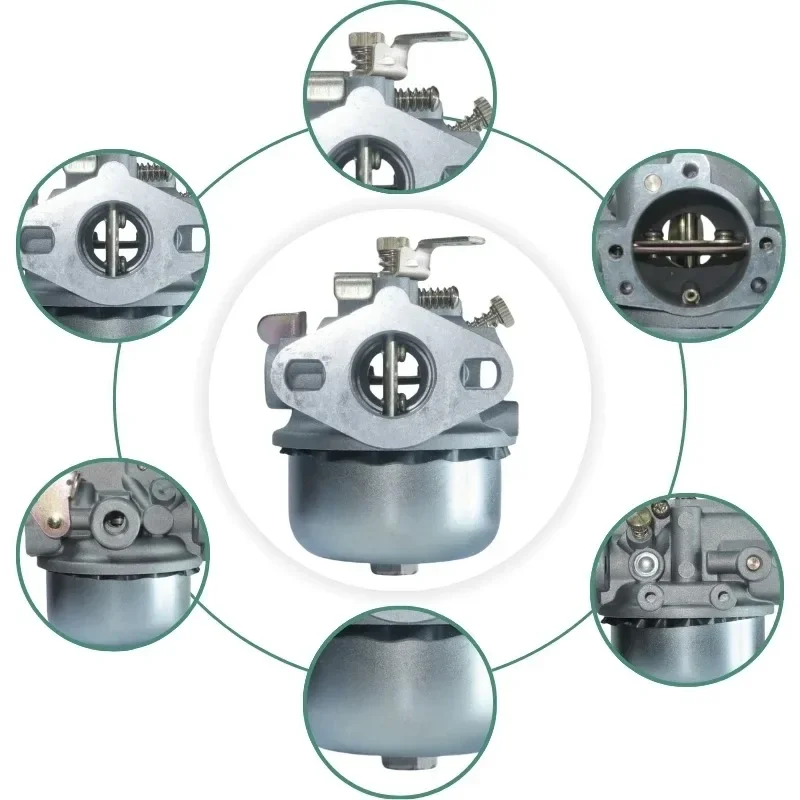 مكربن جزازة العشب لـ Braggs & Strotton Kohler 8HP K90 K91 K141 K160 K161 K181 M8 محرك الثلج Carb 46 853 01-S 17803