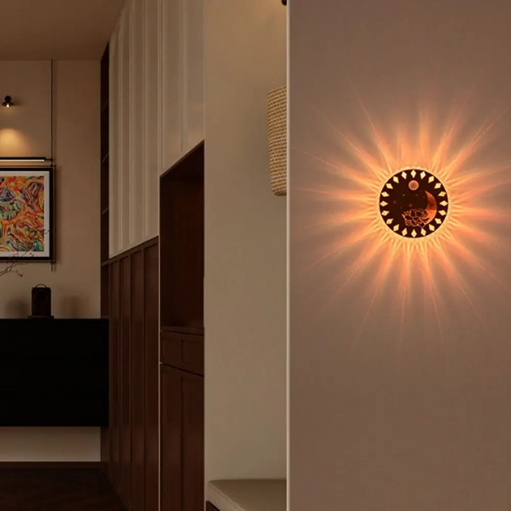 โคมไฟติดผนังไร้สาย RGB ไล่เฉดสี พร้อมเซ็นเซอร์ตรวจจับความเคลื่อนไหว ติดด้วยแม่เหล็ก ไฟ Ambient RGB ปรับความสว่างได้ ควบคุมผ่าน USB ชาร์จซ้ำได้