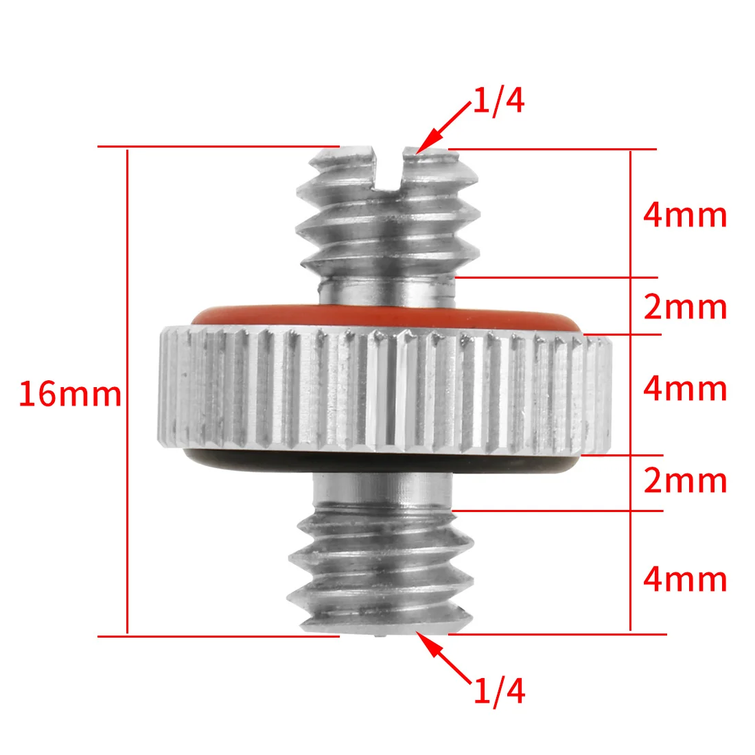 1/4" Gewindeloch Kaltschuhhalter Halterung Adapter für SLR Kamera Käfig Rig Stativ Blitzlicht Ständer Mikrofon Monitor Halter Telefon Vlog – Detail 7