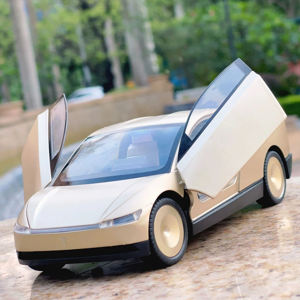 

1:24 Roadster Panamera Diecast Model Alloy Car Toy Front Wheel Steering Sound Ligth Pull Back Doors Opened Cars Desktop Ornament