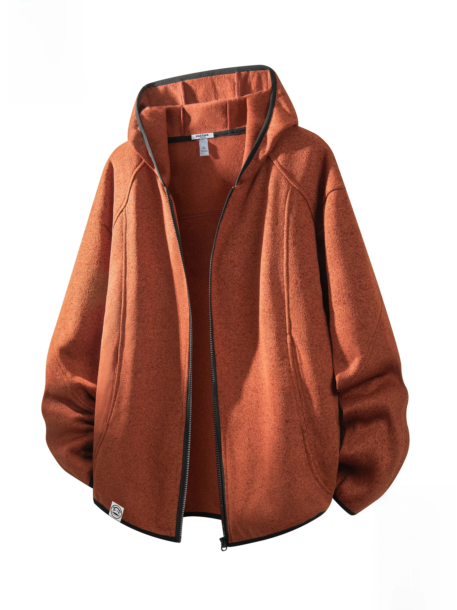 

Мужской кардиган Paul Frank Spring в американском повседневном стиле, свободного кроя, новый, из полиэстера, с длинными рукавами, теплый, молодежный