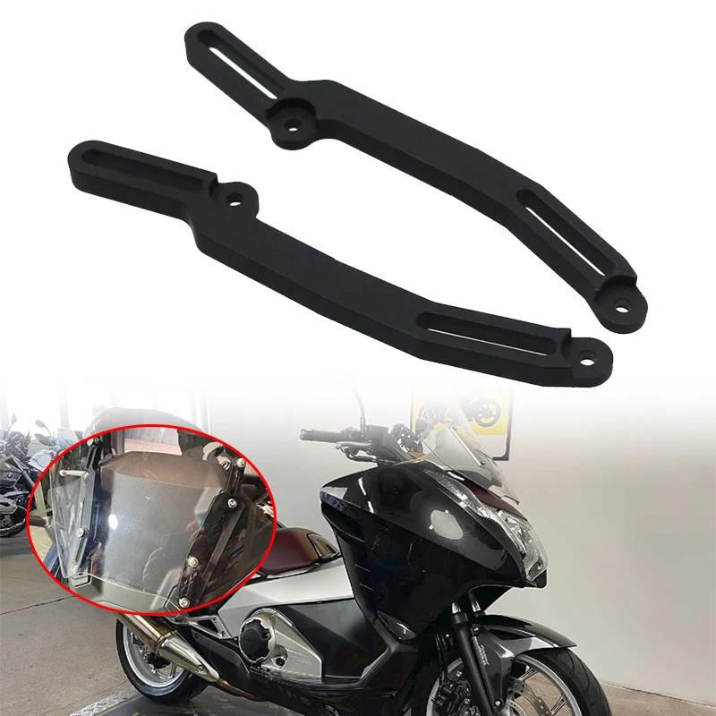 Motorcycle Accessories NC700 D Windscreen Adjusters Aluminum Windshield Bracket Fit For HONDA NC700D NC 700D NC 700 D 2020-2022