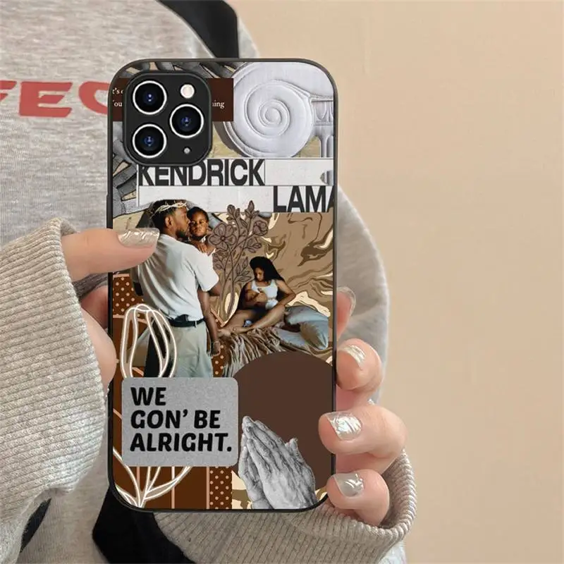 Kendrick Lamar Phone Case For Iphone 7 8 Plus X Xr Xs 11 12 13 14 Se2020 Mini Pro Max Case